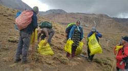 پاکسازی محیط زیست در ارتفاعات درکه