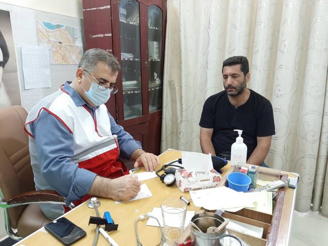 بهره‌مندی روزانه ۲ هزار نفر از زائران اربعین از خدمات پزشکی در درمانگاه‌های هلال احمر ایران در کاظمین