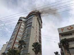 علت آتش سوزی هتل محمودآباد در دست بررسی است