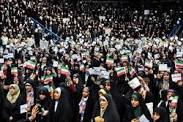 برگزاری تجمع دختران سوگوار امام مهربانی در بجنورد