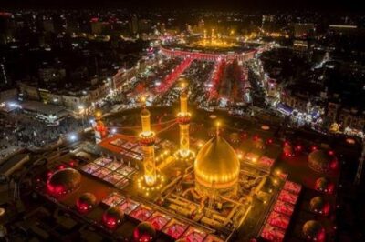 400 مددجوی تحت حمایت کمیته امداد سمنان به کربلا معلی