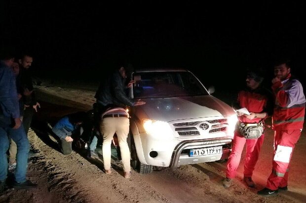 ۴ مفقودی در کویر جنوب سمنان پیدا شدند