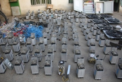 کشف ۵۱۵ دستگاه استخراج ارز دیجیتال در شهریار
