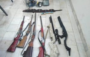 شکارچیان  غیرمجاز در آرادان دستگیر شدند