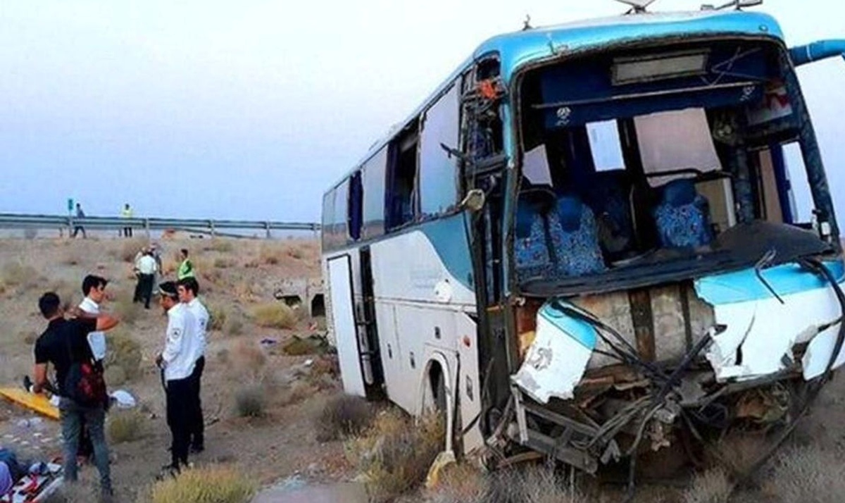 تصادف خونین در اتوبوس کربلا به مشهد