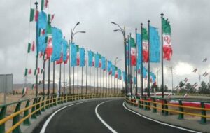 افتتاح پل شهید دانشگر در سمنان