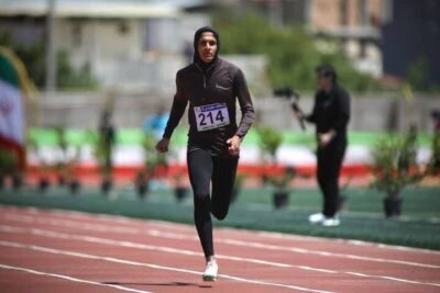 رکورد دوی ۴۰۰ متر زنان ایران